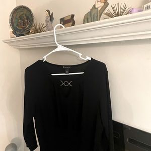 Black pull over cute shirt